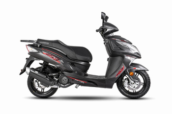 Barton Skuter Falcon 125 czarno-czerwony