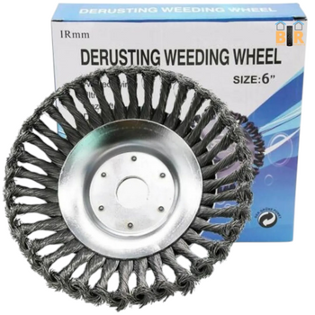 Szczotka druciana DERUSTING WEEDING WHEEL