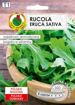 Rukola 'Eruca Sativa' na taśmie – zdrowa, aromatyczna i łatwa w uprawie
