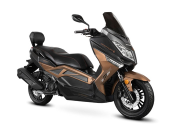 Barton Skuter B-Max 125 czarno-brązowy