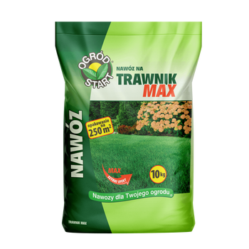 Ogród Start Nawóz do trawników MAX 10 kg – intensywny wzrost i soczysta zieleń