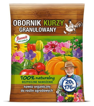 Florovit pro natura obornik granulowany kurzy 20 L Inco