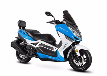 Barton Skuter B-Max 125 biało-niebieski
