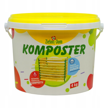 Nawóz kompostujący Komposter 4 kg Zielony Dom