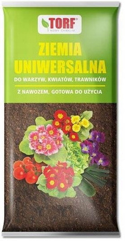 Ziemia uniwersalna do kwiatów i warzyw 50L Torf Nowy Chwalim