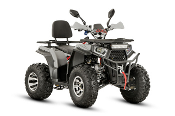 Quad Barton Raze 200 szaro-czerwony