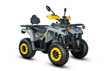 Barton Discover 200 z Homologacją szary - Nowoczesny Quad Terenowy