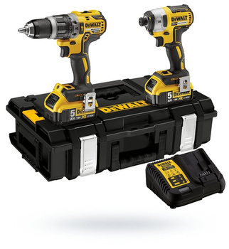 DCK266P2-QW 18V XR Zestaw DCD796 + DCF887 5AH DEWALT OGRODY Oficjalny dystrybutor Autoryzowany sklep DeWalt