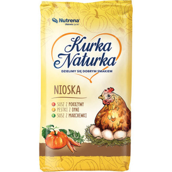 Kurka Naturka – pasza dla kur niosek z kukurydzą 25kg (kruszonka)